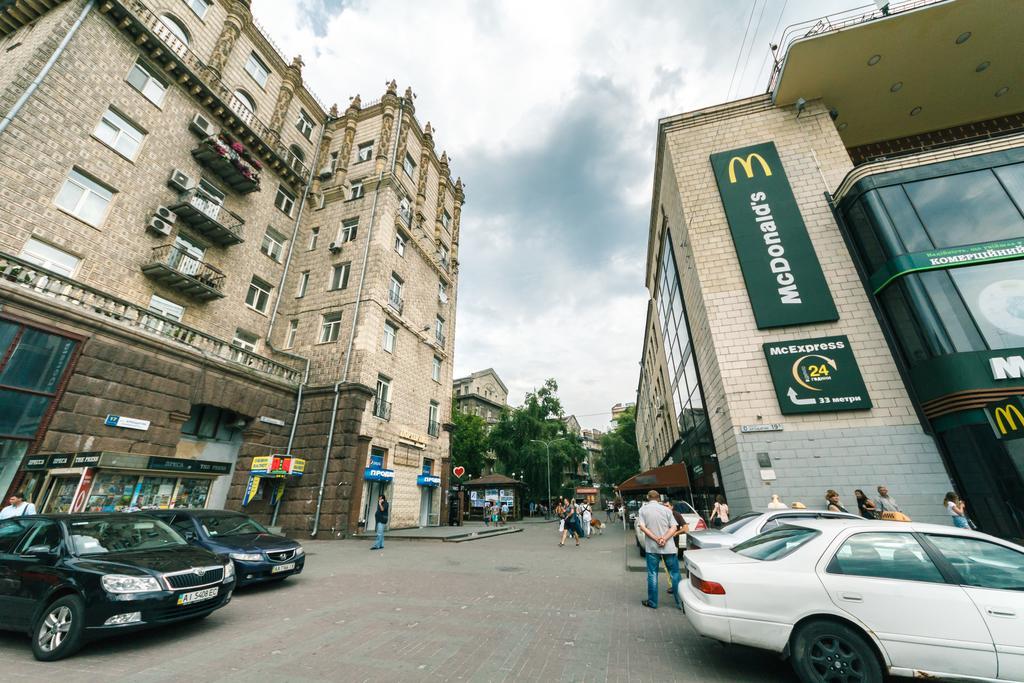 Apartments On Kreshchatik 17 Kiev Buitenkant foto